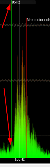 Low Hz Motor Noise Example